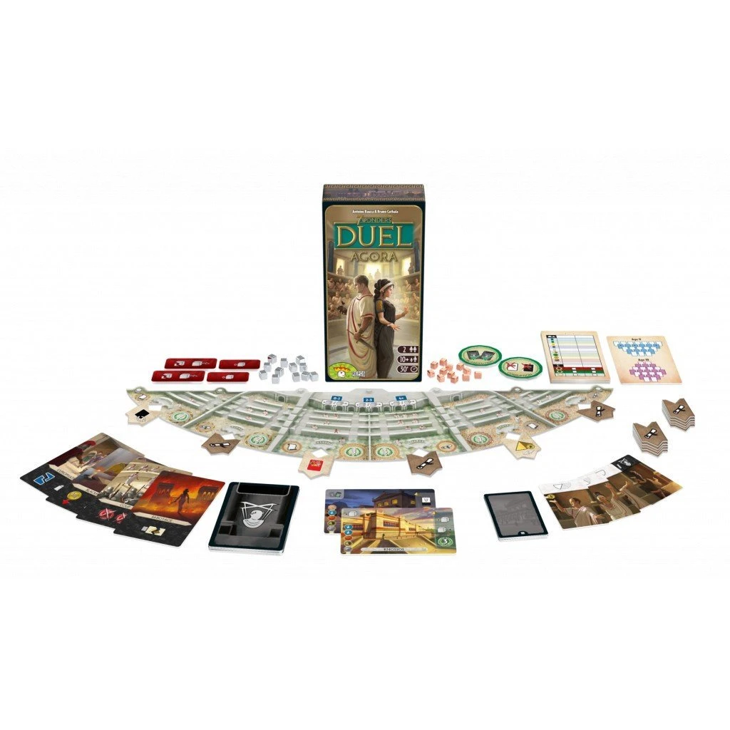 ASMODEE 7 Wonders Duel - Extension Agora 4 ASMODEE 7 Wonders Duel - Extension Agora – Image 2