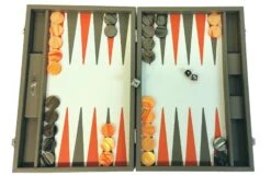 Backgammon Hector Saxe - Buffle Taupe - Grand -Périphériques De Jeu IMG 20241009 171351 clipped rev 1