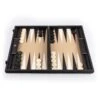 Backgammon En Bois Et Cuir Vegan - Moka -Périphériques De Jeu backgammon en bois et cuir vegan moka backgammon en bois marquete et cuir vegan cadeau adulte 758717