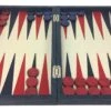 Backgammon En Cuir Véritable MM - Bleu Croco - Renzo Romagnoli -Périphériques De Jeu backgammon en cuir veritable mm bleu croco renzo romagnoli backgammon en cuir bel objet 914212