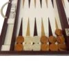 Backgammon En Cuir Véritable MM - Bordeaux - Renzo Romagnoli -Périphériques De Jeu backgammon en cuir veritable mm bordeaux renzo romagnoli backgammon en cuir 548566