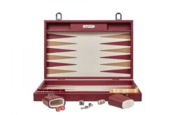 Backgammon Hector Saxe - Buffle Bordeaux - Grand