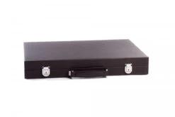 Backgammon Hector Saxe - Buffle Chocolat - Compétition -Périphériques De Jeu backgammon hector saxe buffle chocolat competition backgammon cuir veritable 440987