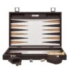 Backgammon Hector Saxe - Buffle Chocolat - Grand -Périphériques De Jeu backgammon hector saxe buffle chocolat grand backgammon en cuir 963825