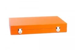 Backgammon Hector Saxe - Buffle Orange - Grand 9 Backgammon Hector Saxe - Buffle Orange - Grand -Périphériques De Jeu backgammon hector saxe buffle orange grand backgammon en cuir 888339