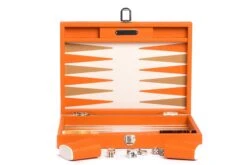 Backgammon Hector Saxe - Buffle Orange - Moyen