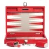 Backgammon Hector Saxe - Buffle Rouge - Moyen -Périphériques De Jeu backgammon hector saxe buffle rouge moyen backgammon en cuir bel objet 369780