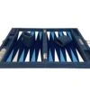 Backgammon Hector Saxe - Jean's Bleu Clair - Grand -Périphériques De Jeu backgammon hector saxe jeans bleu clair grand backgammon en cuir vegan 410000