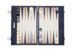 Backgammon Hector Saxe- Jean's / Cuir - Grand 8 Backgammon Hector Saxe- Jean's / Cuir - Grand -Périphériques De Jeu backgammon hector saxe jeans cuir grand backgammon en cuir 425290