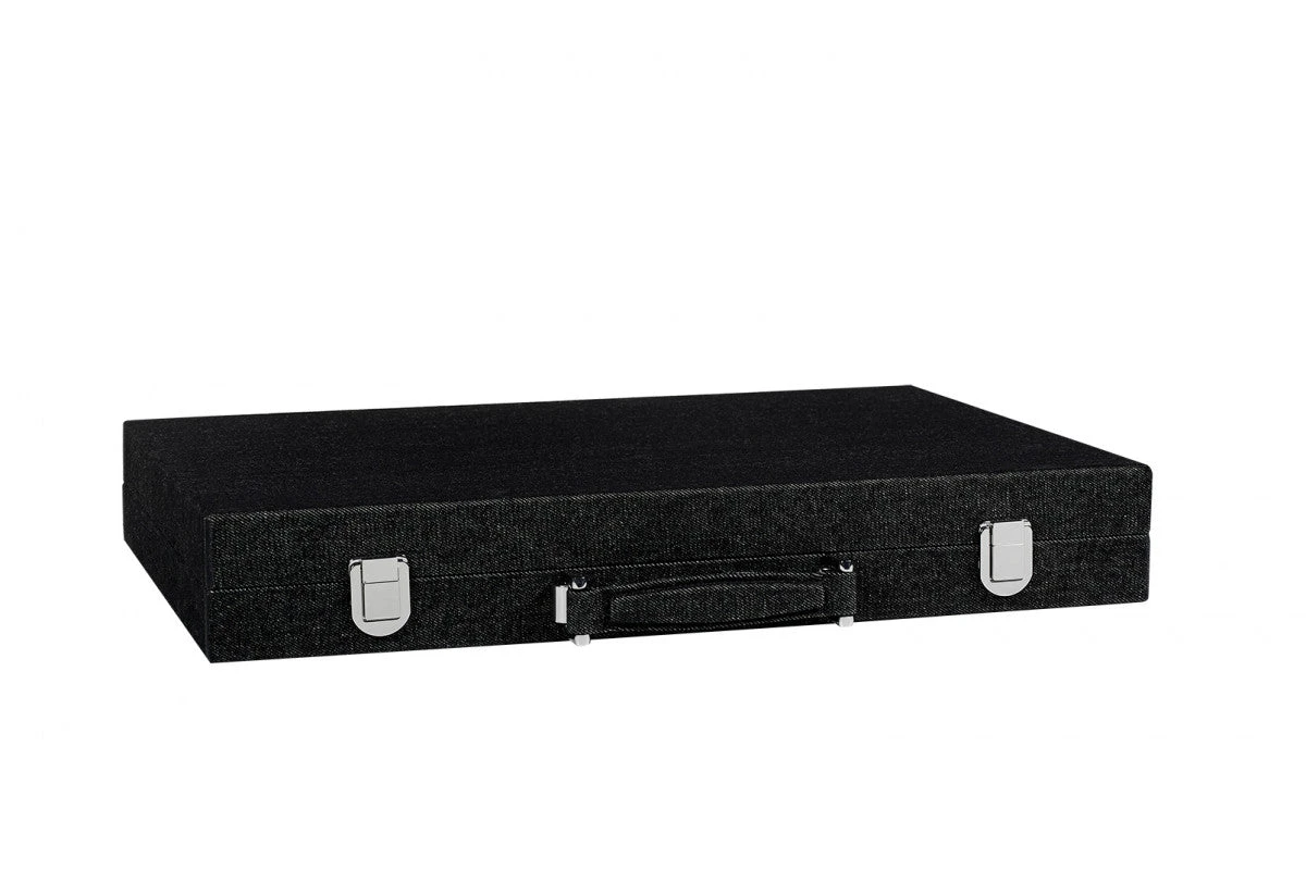 Backgammon Hector Saxe - Jean's Noir / Champagne - Compétition 6 Backgammon Hector Saxe - Jean's Noir / Champagne - Compétition – Image 4