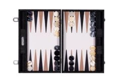Backgammon Hector Saxe- Jean's Noir / Cuir - Grand 7 Backgammon Hector Saxe- Jean's Noir / Cuir - Grand -Périphériques De Jeu backgammon hector saxe jeans noir cuir grand backgammon en cuir cadeau bel objet 549837