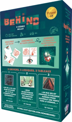 ASMODEE Behind 10 ASMODEE Behind -Périphériques De Jeu behind jeu de plateau de strategie cooperatif 990730