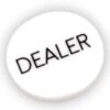 Bouton Dealer Noir Ou Blanc - DN -Périphériques De Jeu bouton dealer noir ou blanc dn accessoire de poker 660943