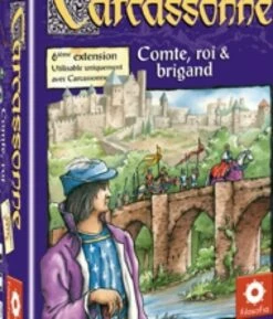 ASMODEE Carcassonne - Extension 6 - Comte , Roi & Brigand