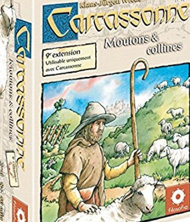 ASMODEE Carcassonne - Extension 9 - Moutons Et Collines 3 ASMODEE Carcassonne - Extension 9 - Moutons Et Collines