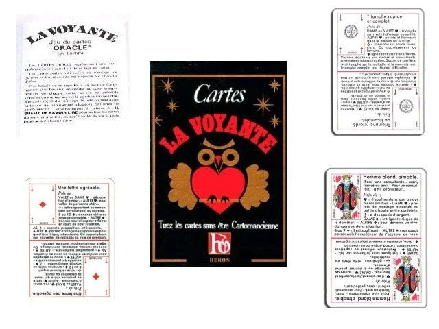 Cartes De Divination La Voyante 3 Cartes De Divination La Voyante