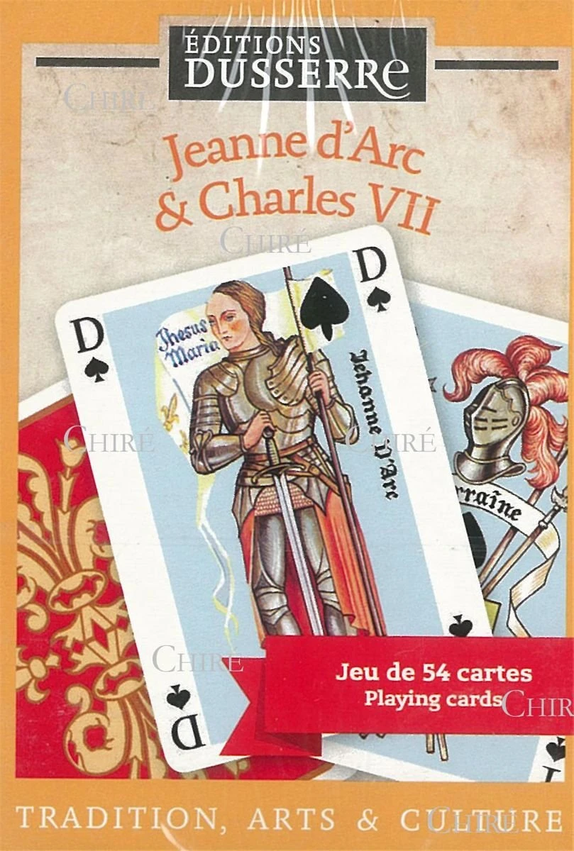 Cartes DUSSERRE - Jeanne D'Arc Et Charles VII 4 Cartes DUSSERRE - Jeanne D'Arc Et Charles VII – Image 2