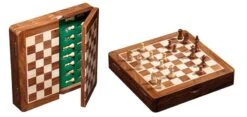 Coffret D'échecs Magnétique - Sheesham