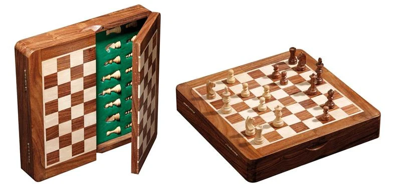Coffret D'échecs Magnétique - Sheesham 3 Coffret D'échecs Magnétique - Sheesham
