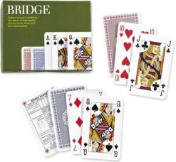 Coffret Double Piatnik - Bridge -Périphériques De Jeu coffret double piatnik bridge jeu de cartes bridge 528653