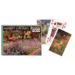 Coffret Double Piatnik - Jardins - Monet