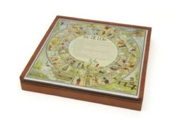 Coffret Multijeux 5 Jeux (Échecs / Dames / Oie / Petits Chevaux / Backgammon)