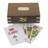 Coffret Sheesham / Laiton - Tarots -Périphériques De Jeu coffret sheesham laiton tarots jeu de cartes coffret de cartes tarots a jouer 940790