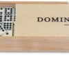 Dominos Double 9 Plumier -Périphériques De Jeu dominos double 9 plumier jeu traditionnel jeu de dominos 920317