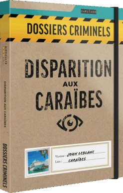 ASMODEE DOSSIERS CRIMINELS : DISPARITION AUX CARAIBES