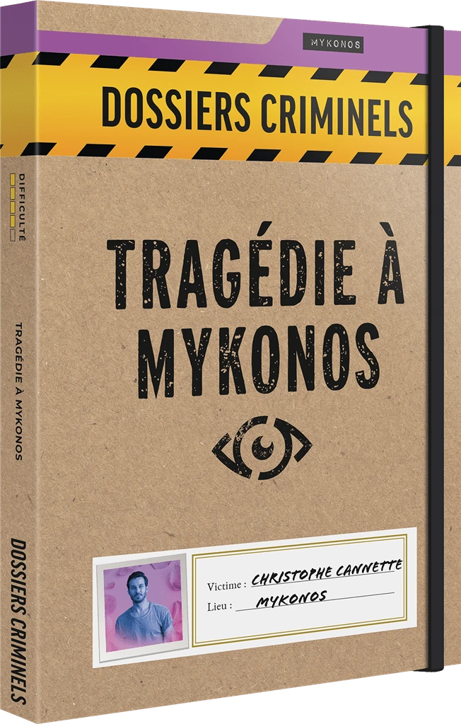 ASMODEE DOSSIERS CRIMINELS : TRAGÉDIE À MYKONOS 3 ASMODEE DOSSIERS CRIMINELS : TRAGÉDIE À MYKONOS