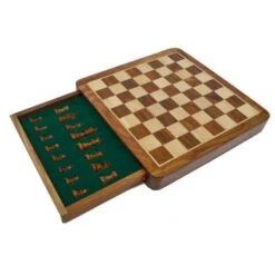 Echecs - Coffre Magnétique Avec Tiroir -Périphériques De Jeu echecs coffre magnetique avec tiroir jeu dechecs de voyage coffre ensemble classique 842526