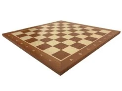 Echiquier Compétition Acajou - Lettré-Chiffré -Périphériques De Jeu echiquier competition acajou lettre chiffre echiquier classique jeu de dames 586669