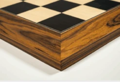 Echiquier Poirier Teinté / Bords Palissandre De Santos