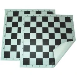 HOT Échiquier Vinyle Roulable Blanc Et Noir