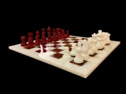 Ensemble Albâtre Rouge -Périphériques De Jeu ensemble albatre rouge ensemble echecs classique et decoratif cadeau adulte 182783