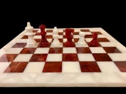 Ensemble Albâtre Rouge -Périphériques De Jeu ensemble albatre rouge ensemble echecs classique et decoratif cadeau adulte 267967