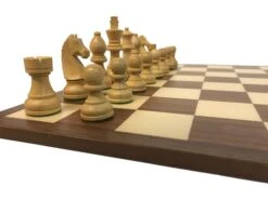 Ensemble Club Acacia - Bords Fins - Acajou -Périphériques De Jeu ensemble club acacia bords fins acajou ensemble dechecs classique 148988