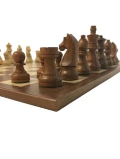 Ensemble Club Acacia - Bords Fins - Acajou -Périphériques De Jeu ensemble club acacia bords fins acajou ensemble dechecs classique 793640