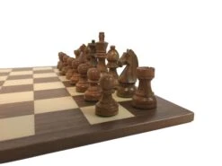 Ensemble Club Acacia - Bords Fins - Noyer -Périphériques De Jeu ensemble club acacia bords fins noyer ensemble dechecs classique 501165