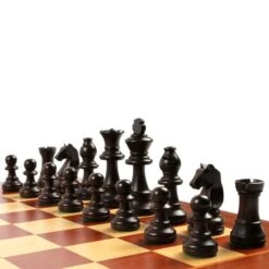 Ensemble Club CHAVET - Marron -Périphériques De Jeu ensemble club chavet marron jeu dechecs ensemble classique cadeau bel objet 821124