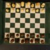 Ensemble D'échecs Roulable Magnétique - Cuir Véritable - Vert -Périphériques De Jeu ensemble dechecs roulable magnetique cuir veritable vert ensemble dechecs luxe classique jeu dechecs de voyage en cuir veritable 262707