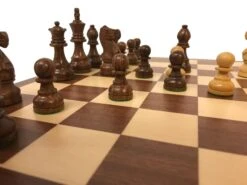 Ensemble Deluxe - Acajou -Périphériques De Jeu ensemble deluxe acajou ensemble dechecs classique 773229