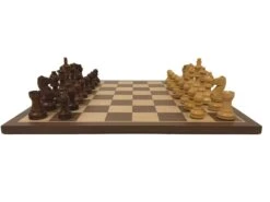 Ensemble Deluxe - Noyer 25 Ensemble Deluxe - Noyer -Périphériques De Jeu ensemble deluxe noyer ensemble dechecs classique 461131