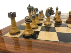 Ensemble Firenze - Bois Et Métal -Périphériques De Jeu ensemble firenze bois et metal ensemble dechecs classique et decoratif 248448