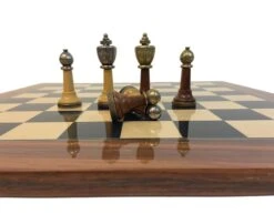 Ensemble Firenze - Bois Et Métal -Périphériques De Jeu ensemble firenze bois et metal ensemble dechecs classique et decoratif 485668