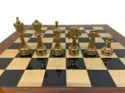 Ensemble Flowered - Laqué -Périphériques De Jeu ensemble flowered laque ensemble dechecs classique et decoratif 933873