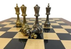 Ensemble Flowered - Laqué -Périphériques De Jeu ensemble flowered laque ensemble dechecs classique et decoratif 995648