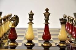 Ensemble Luxe Métal Et Perle - Rouge Et Or 25 Ensemble Luxe Métal Et Perle - Rouge Et Or -Périphériques De Jeu ensemble luxe metal et perle rouge et or ensemble dechecs classique et decoratif luxe 307723