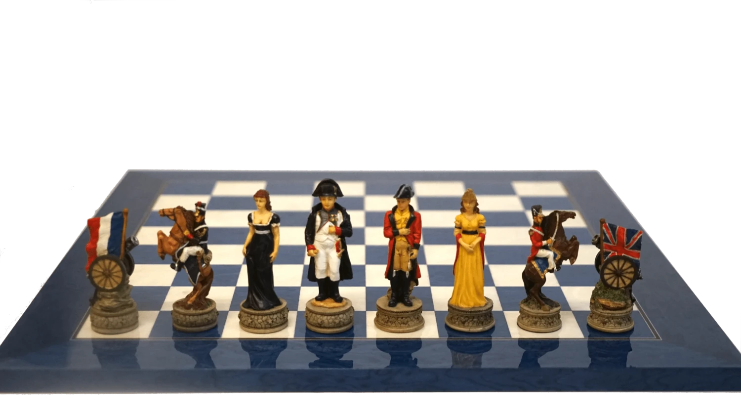 Ensemble Napoléon - Bataille De Waterloo - Laqué Bleu 8 Ensemble Napoléon - Bataille De Waterloo - Laqué Bleu – Image 6