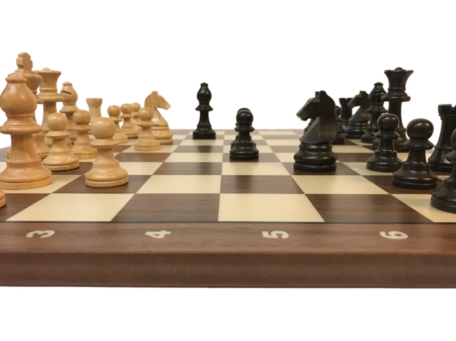 Ensemble Noyer - Lettré-Chiffré 7 Ensemble Noyer - Lettré-Chiffré – Image 5